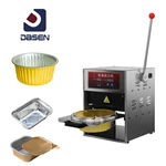 Máquina de selagem manual para caixas de folha de alumínio PM350/400/450-M